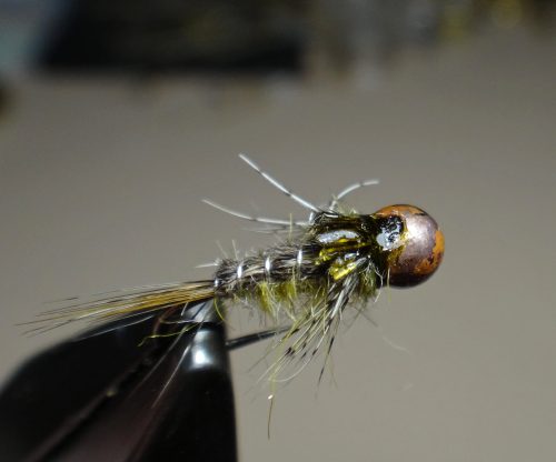 Olive Upright Nymph 14 3.5mm