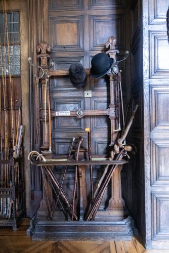 Интериорът на Kylemore Abbey в Ирландия